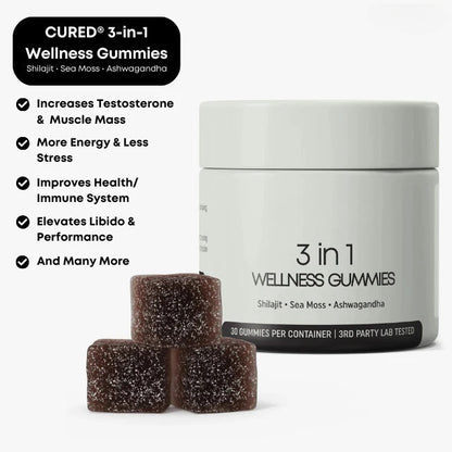 Household Cure 3-in-1 Men's Shilajit Soft Candy