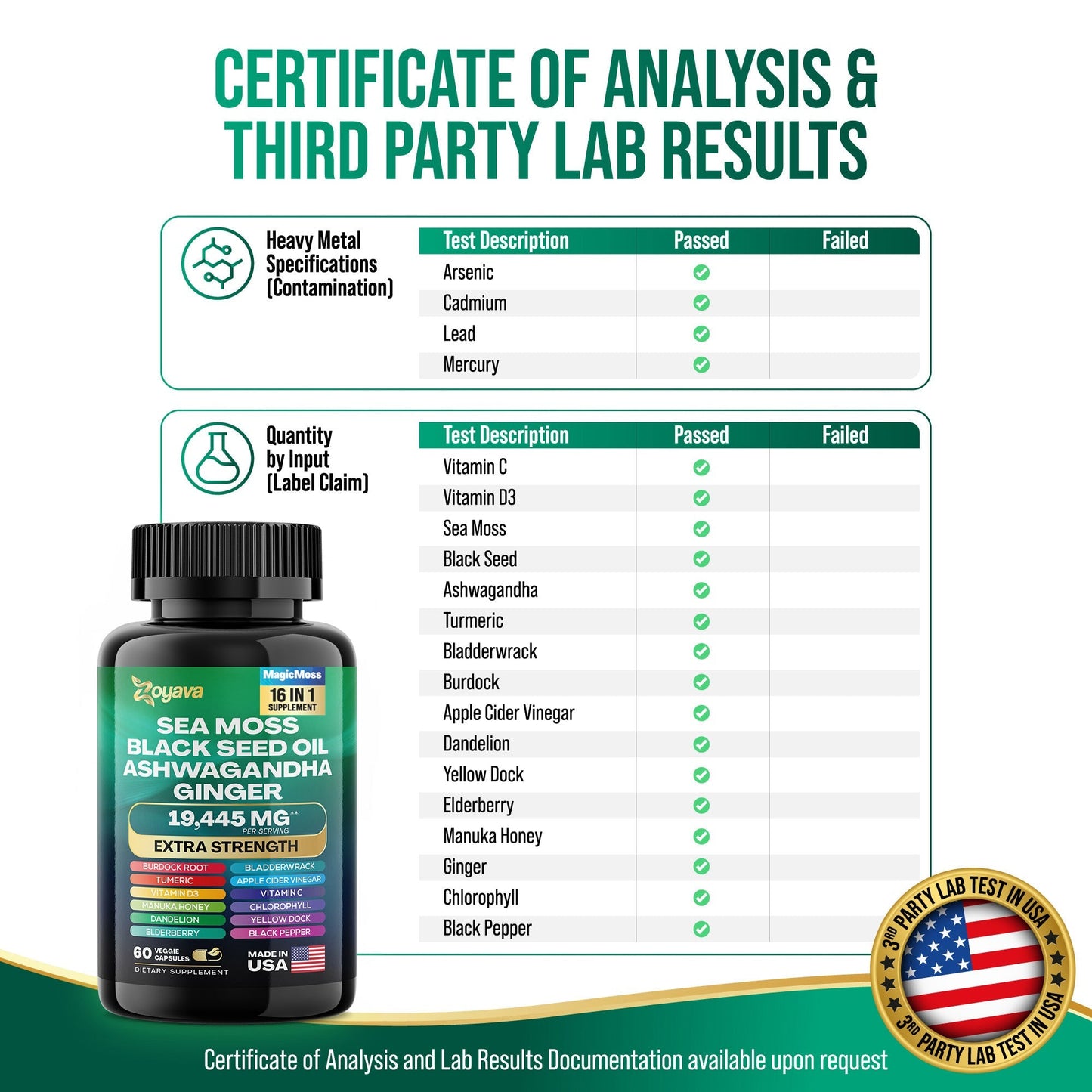 Dynamic Vitality Boost Duo Supplement – Sea Moss & Shilajit